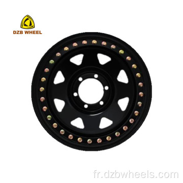 Roues Beadlock 8 parlait à 17 jantes en acier